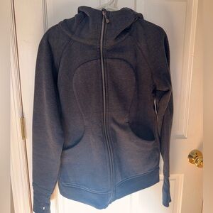 Lululemon Athletica Gray Zip-Up Jacket
